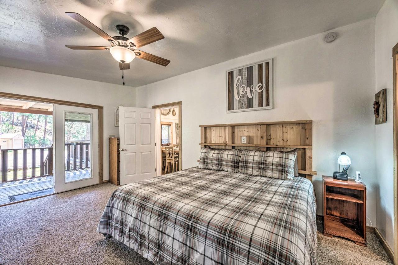Tranquil Cabin With Stream And Deck Near Dtwn Ruidoso! 외부 사진