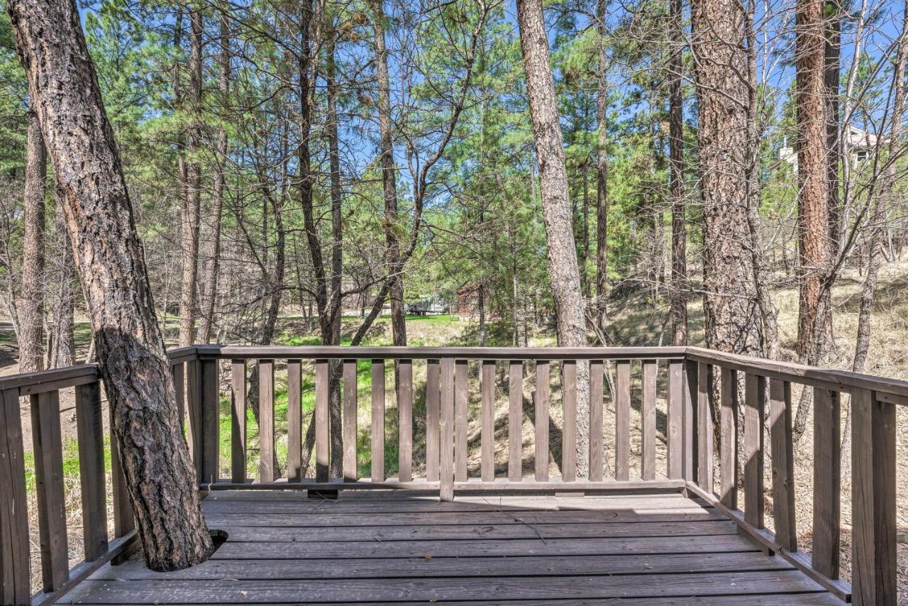 Tranquil Cabin With Stream And Deck Near Dtwn Ruidoso! 외부 사진