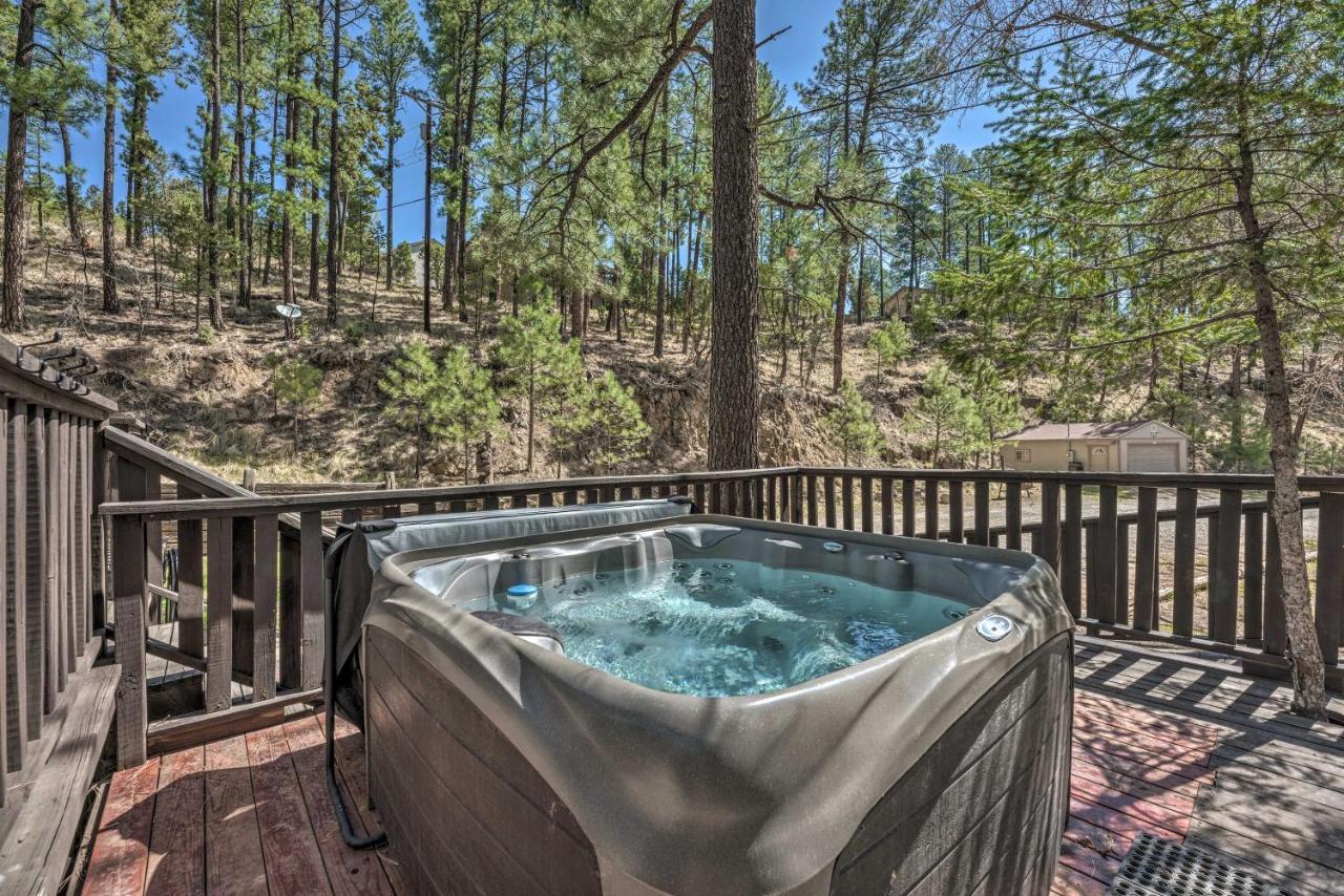 Tranquil Cabin With Stream And Deck Near Dtwn Ruidoso! 외부 사진