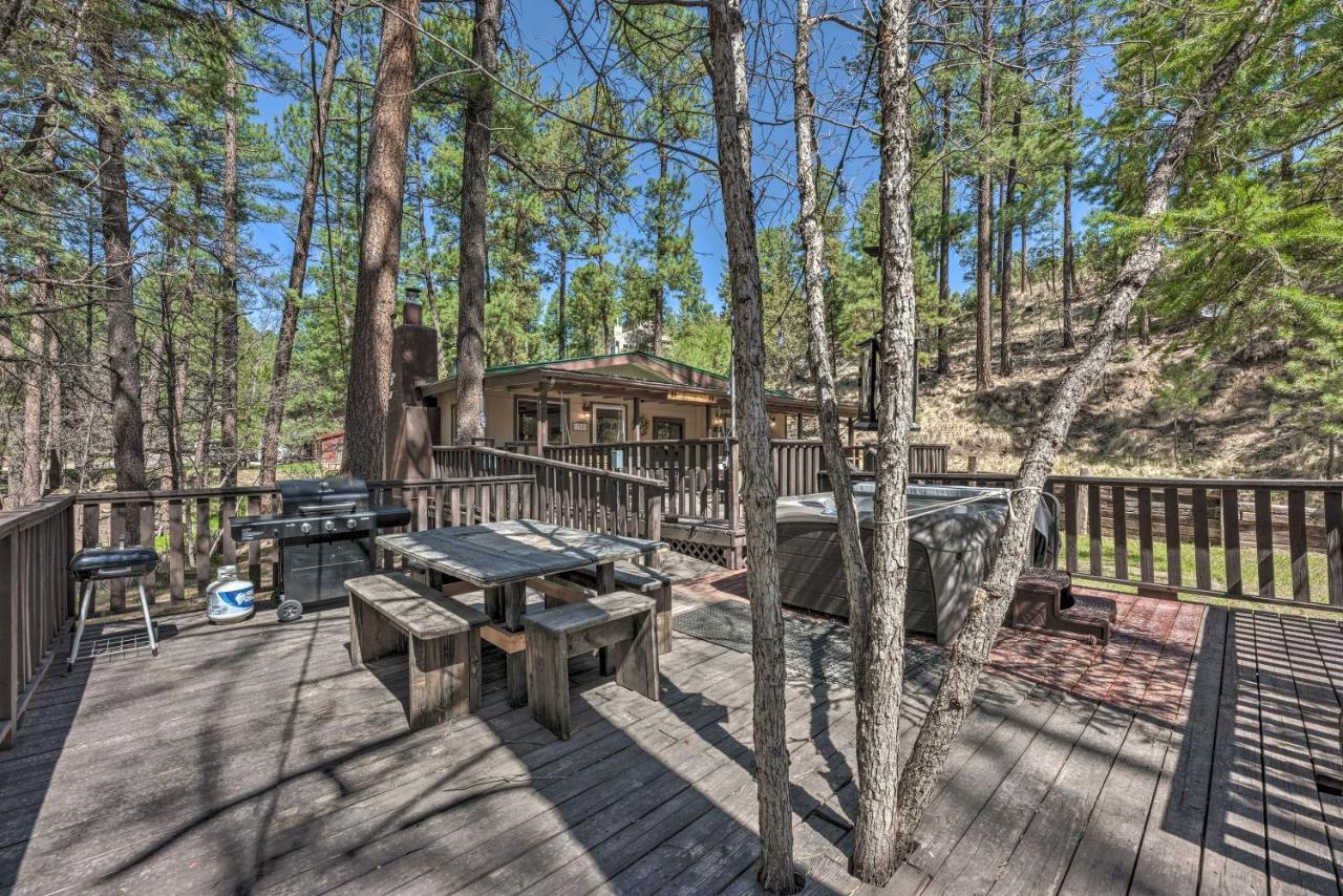 Tranquil Cabin With Stream And Deck Near Dtwn Ruidoso! 외부 사진